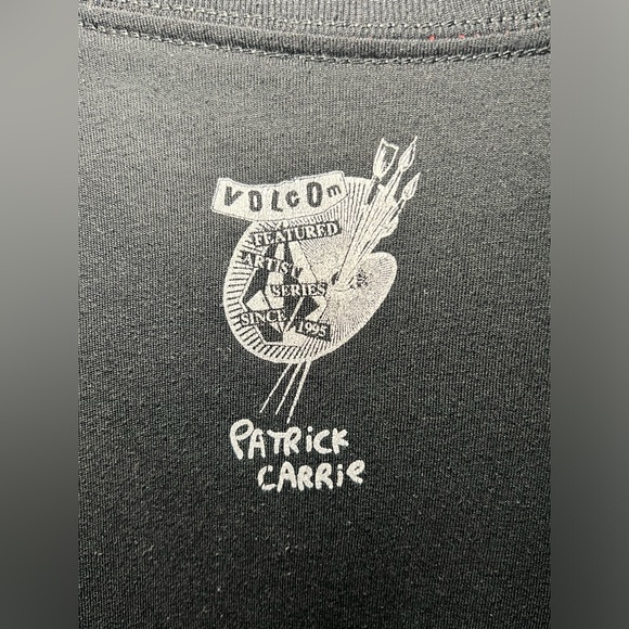 Volcom Stone's Deep Sea Fishing Club T-Shirt Patrick Carrie, Size L - Picture 4 of 10